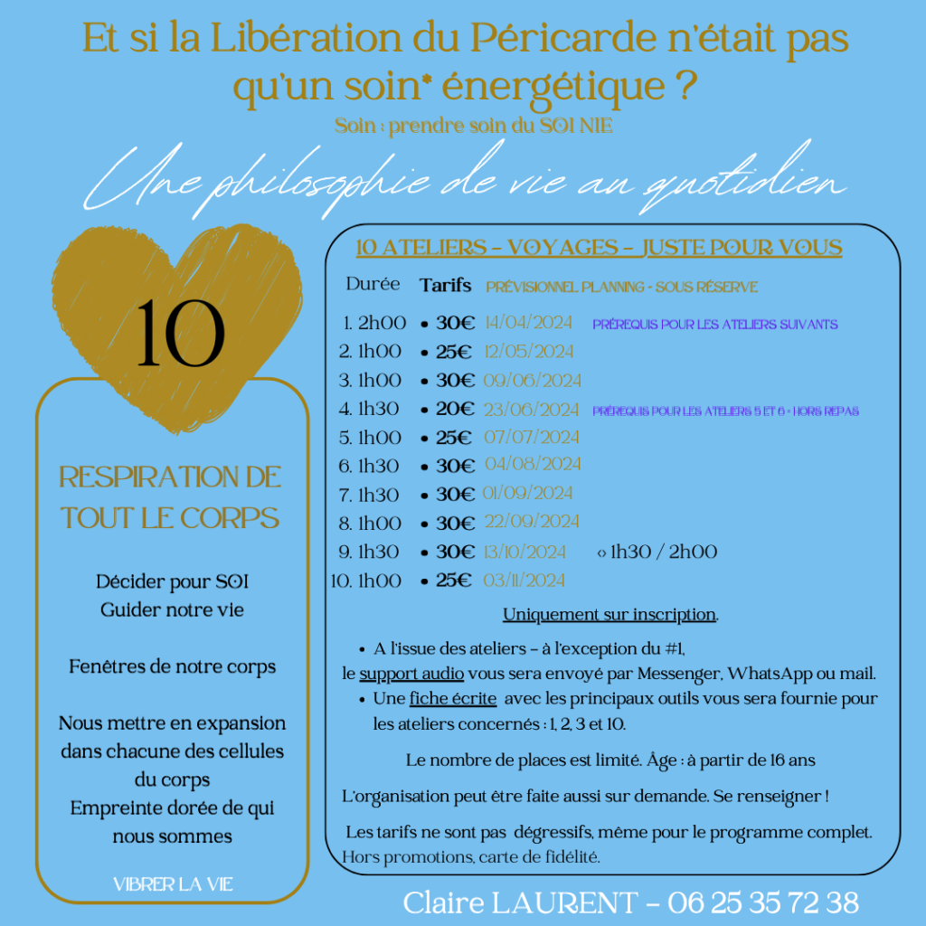 10 Ateliers - Voyages 2024